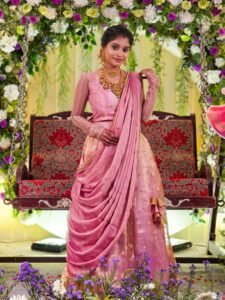 Bridal Pure Tissue Silk (Lehenga)