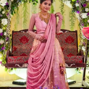 Bridal Pure Tissue Silk (Lehenga)