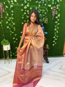 PINK TISSUE (Sarees)