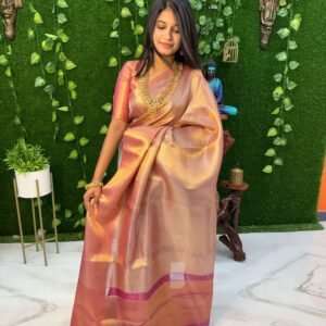 PINK TISSUE (Sarees)